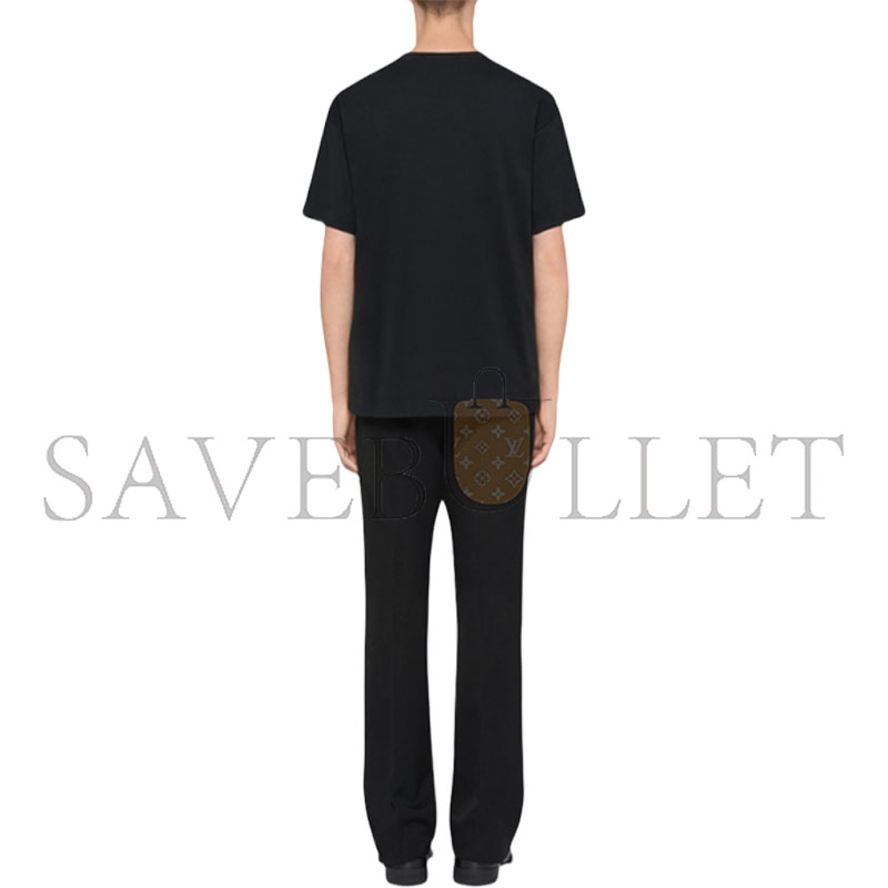 GIVENCHY CREW NECK UNICORN SHORT-SLEEVE T-SHIRT BM71MG3YQ7